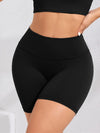 Yoga Shorts Women Fitness Shorts Girl Running High Waist Short Quick Drying Squat Proof Cycling Workout Gym Tight  Shorts Black