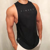 Bodybuilding Sport Tank Tops Men Gym Fitness Workout Sleeveless Shirt Male Stringer Singlet Summer Casual Loose Undershirt Vest