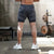 2025New Men Running Shorts Gym Sports Shorts 2 In 1 Quick Dry Workout Training Gym Fitness Jogging Short Pants Summer Men Shorts