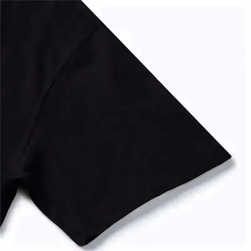 Men's Fitness Training Sports Loose T-Shirt Printed Fashion Casual Large Size Y2K Breathable Elastic Crew Neck Short Sleeve Tops