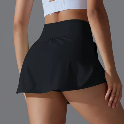 Women Gym Running Shorts Double Deck Quick Dry Gym Sport Shorts Fitness Jogging Workout Shorts With Pocket Sports Tight Short