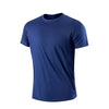 Men Fitness Gym t-Shirt Quick Dry Sport Running Shirts Man Short Sleeve Bodybuilding Top Training Football Jersey Man Sportswear