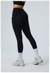 Sports Leggings For Women High Waist impact Leggings Workout Fitness Tights Athletic Wear Yoga Pants With Pocket Gym Clothing
