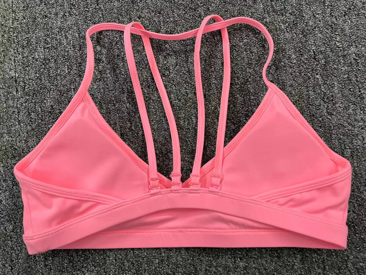 2025 Sports Bra Women Gym Yoga Sport Bra Bralette Mujer Brassiere Fitness Female Luxury White Blue Navy Workout Top Red Pink New