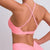 Women Sports Bra Push Up Top Sexy Sport Bra Yoga Gym Workout Crop Top Brassiere Fitness Top Sport Breathable Beauty Back Bras