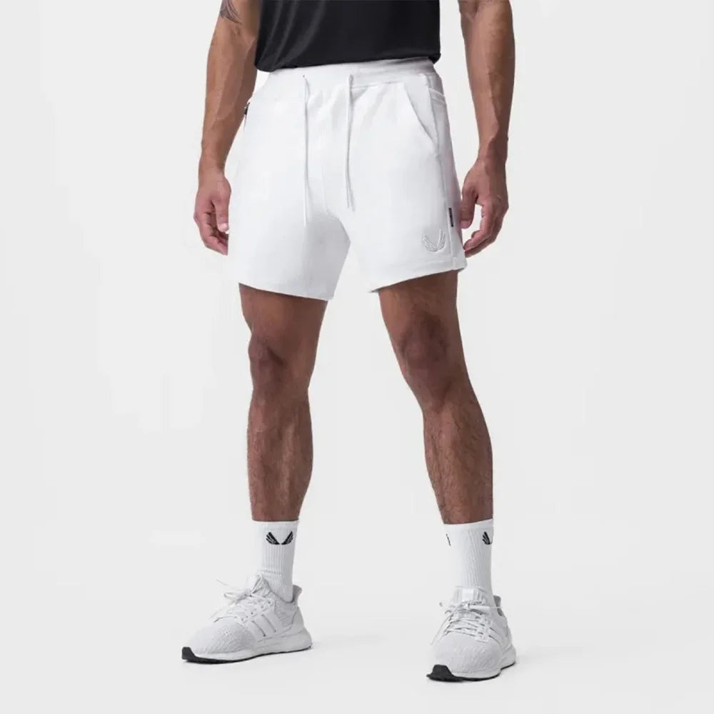 Mens Shorts Sports Gym Training Shorts American Casual Trendy Running Fitness Functional Shorts Breathable Shorts Men'S Clothing