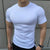 gyms Tight sports T-shirt  Men Summer Short Sleeve Fitness T Shirt Running Gym Compression T Shirt High Quality elasticity Tops