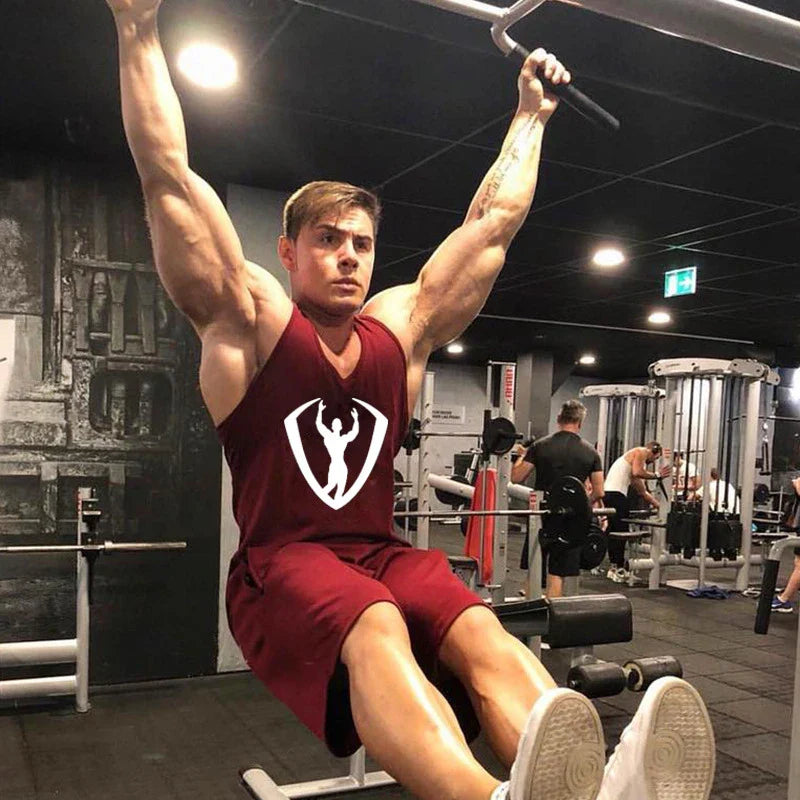 mens tank tops shirt gym tank top fitness clothing vest sleeveless cotton man canotte bodybuilding ropa hombre man clothes wear