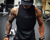 Men's Brand Gym Clothing Bodybuilding Singlets Sports Tank Top Man Fitness Shirt Muscle Guys Sleeveless Vest Casual Cotton Top