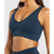 Sports Bra  Seamless Halter Neck Strap Bra Open Back Fitness Yoga Top Bras Support Women Workout Gym Crop Top