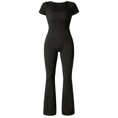 Gym Fitness Overalls Woman Sportswear Push Up Sporty  2024 Sport Sets Women Outfit Yoga Clothes Black Rompers Jumpsuits Women