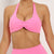 Sporty Woman Top Bras Fitness Clothing Push Up Yoga Bra Underwear Sport Tops For Women Breathable Running Vest Gym Crop Tops