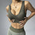 Sports Bra  Seamless Halter Neck Strap Bra Open Back Fitness Yoga Top Bras Support Women Workout Gym Crop Top