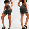 Women Yoga Shorts High Waist Workout Gym Shorts Fitness Yoga Lift Butt Fitness yoga leggings Running Cycling Short Pants