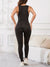 Jumpsuit Women Full Seasons Casual Fitness Sporty Playsuit Sleeveless Slim Activewear All In One Jumpsuit Clothing Lady