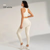 Women's Fitness High Waisted Skinny Sportswear Fitness Pants Bra Tops High Waisted Leggings Athletic Suit 2 Piece Yoga Wear