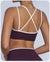 Women Sports Bra High Strength Push Up Top Fitness Underwear Yoga Bras Sport Tops for Women Breathable Running Vest Gym Wear