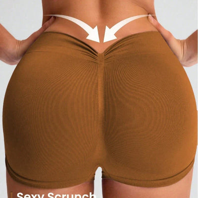 Women Yoga Shorts Fitness Workout Shorts Elastic Waist Summer Biker Shorts Athletic Shorts Gym Running Short Pants Sportswear