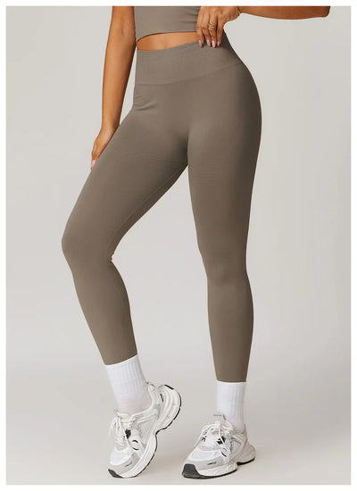 New Yoga Leggings Women Fitness Trouser High Waist Lifting Hip Cycling Running Sport Pants Activewear Gym Stretch Fitness Pants