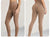 Women's Sports Fitness Leggings Seamless High Waist Stretch Solid Color Yoga Leggings Training Running Gym Quick Dry Breathable