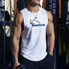 Men's Summer Gym Sleeveless T-Shirt Sports Workout Gear Quick Dry Bodybuilding Loose Fit Tank Top Fashionable Basketball Vest