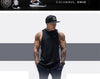 Men's Brand Gym Clothing Bodybuilding Singlets Sports Tank Top Man Fitness Shirt Muscle Guys Sleeveless Vest Casual Cotton Top