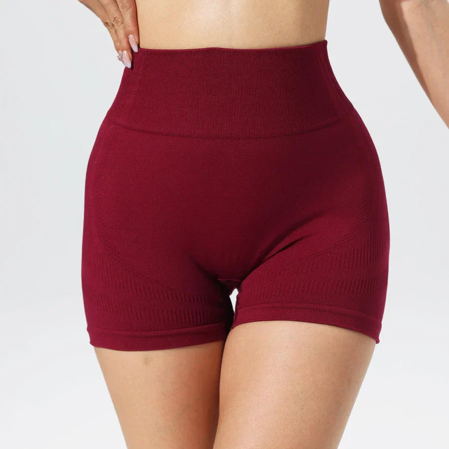 Women High Waist Yoga Shorts Workout Leggings Fitness Sportswear Woman Gym Running Activewear Tummy Control Sports Clothing