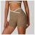 Yoga Shorts Women Fitness Shorts V-shaped Waist Running Cycling Shorts Breathable Sports Leggings High Waist Workout Gym Shorts