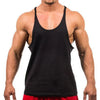 New Style Jogger Gym Singlet Training Bodybuilding Tank Top Vest Shirt Sleeveless Fitness Cotton Shirt For Men