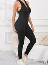 Jumpsuit Women Full Seasons Casual Fitness Sporty Playsuit Sleeveless Slim Activewear All In One Jumpsuit Clothing Lady