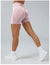 Women Sports Shorts Low Ribbed Waistband Yoga Shorts Seamless Workout Gym Clothes Woman High Stretch Running Shorts Women