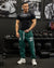 2025 YOUNGAL New Men's Fitness T-shirts clothing  sports Tshirt tights high elastic training short sleeve fitness man clothing
