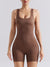 Padded Jumpsuit Sports Women Yoga Bodysuit Fitness Wear Gym Sportswear High Elastic Workout Running Clothes