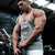 Men's Muscle Fitness Vest Breathable Quick-Dry Gym Workout Tank Top for Summer Running Bodybuilding Trendy Casual Sportswear
