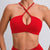 Sporty Woman Top Bras Fitness Clothing Push Up Yoga Bra Underwear Sport Tops For Women Breathable Running Vest Gym Crop Tops