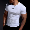 Men's T Shirt Outdoor Training Fitness Gym Jogging Running Sweatshirt Bat/-Man Compression Shirts Tight Elastic Breathable