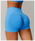 Women's fitness shorts  high-waisted buttock-lifting  tight  quick-drying  sporty yoga three-quarter shorts
