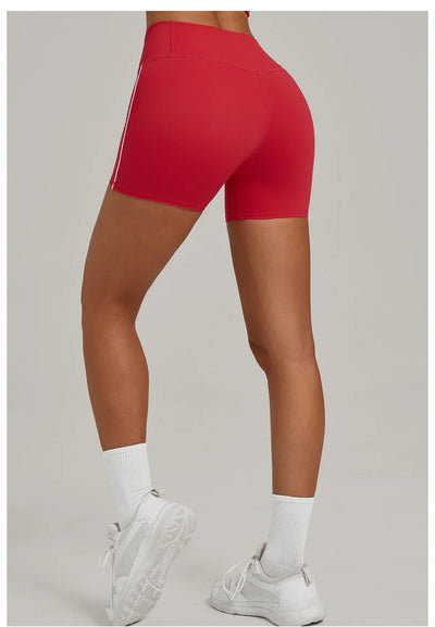 Women Yoga Shorts High Waist Workout Fitness Butt Lift  FitnessTights Gym Running Body Shaper Short Leggings Women Yoga Clothing