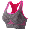 Women's Workout Sports Bras Fitness Backless Padded Ivy Low Impact Bra Yoga Crop Tank Top