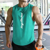 2025 NEW Fitness Sports Tank Tops Men Gyms Workout Sleeveles Shirt Male Summer Loose Undershirt basketball Running men Ves