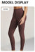 Women's Sports Fitness Leggings Seamless High Waist Stretch Solid Color Yoga Leggings Training Running Gym Quick Dry Breathable