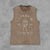 Men's Washed Tank Top Summer Running Exercise Fitness Training Vest For Men Braces T-shirtBreathable Gym Athletic Tees Oversized