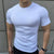 gyms Tight sports T-shirt  Men Summer Short Sleeve Fitness T Shirt Running Gym Compression T Shirt High Quality elasticity Tops