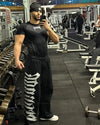 2025 YOUNGAL New Men's Fitness T-shirts clothing  sports Tshirt tights high elastic training short sleeve fitness man clothing