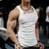 New Men's Vest, Gym Vest, Training, Fitness, Bodybuilding, Breathable Tops, M-3XL Men Bodybuilding Tank Top Gym Clothing Sport
