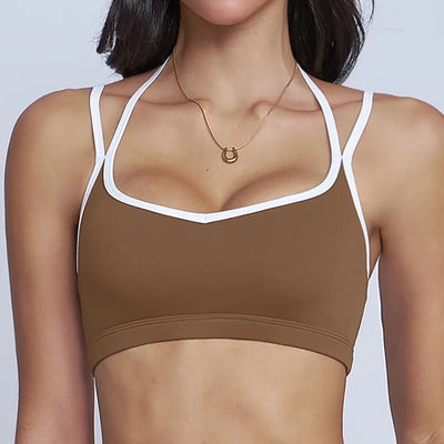 Women Sports Bra High Strength Push Up Top Fitness Underwear Yoga Bras Sport Tops for Women Breathable Running Vest Gym Wear