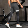 Men's Running Pants 2 in1 Double Layer Training Sweatpants Fitness Men's Jogging Pants Basketball Gym Running Pants Sportswear