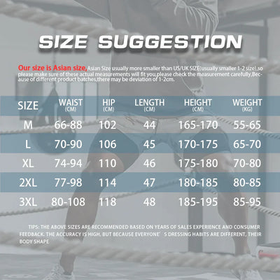 2025 Men Running Shorts New 2 In 1 Double-deck Sport Shorts Gym Fitness Short Pants Training Jogging Bottom Men's Clothing