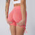 Women Sports Shorts Yoga Pant Drawstring High Waist Push Up Leggings Scrunch Shorts Sport Fitness Workout Butt Lifting Gym Short