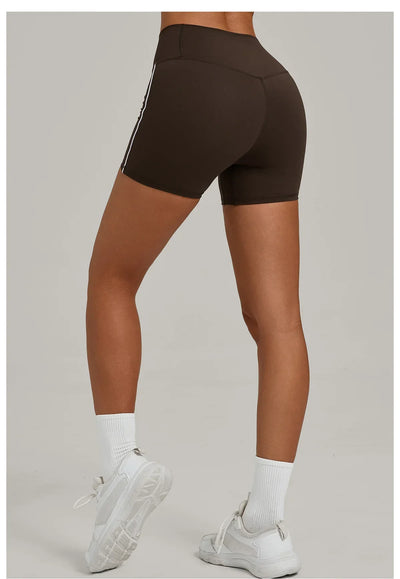 Women Yoga Shorts High Waist Workout Fitness Butt Lift  FitnessTights Gym Running Body Shaper Short Leggings Women Yoga Clothing